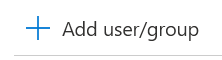 Azure InSpark Cloud Management Portal Add User Group