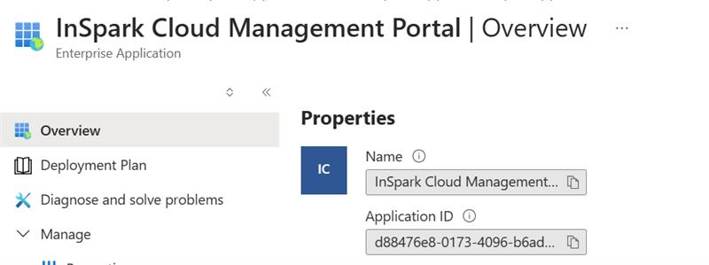 Enterprise Applications list