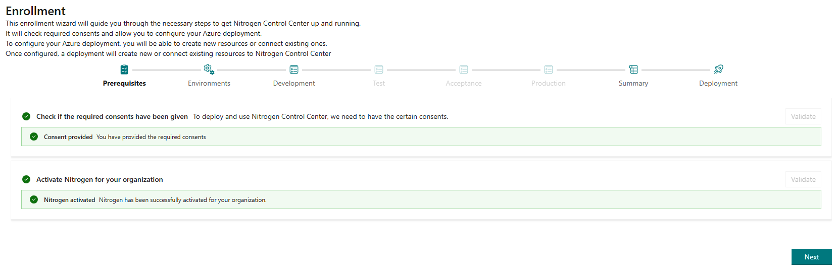 "NCC Enrollment Prerequisites"