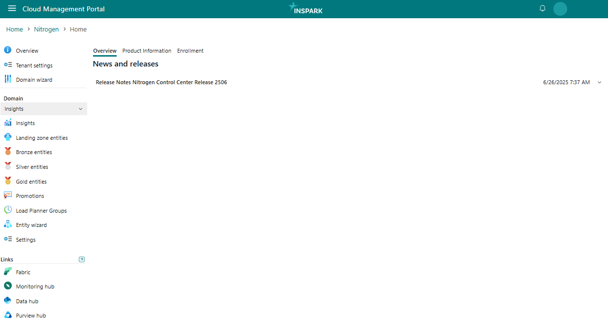 NCC portal screenshot